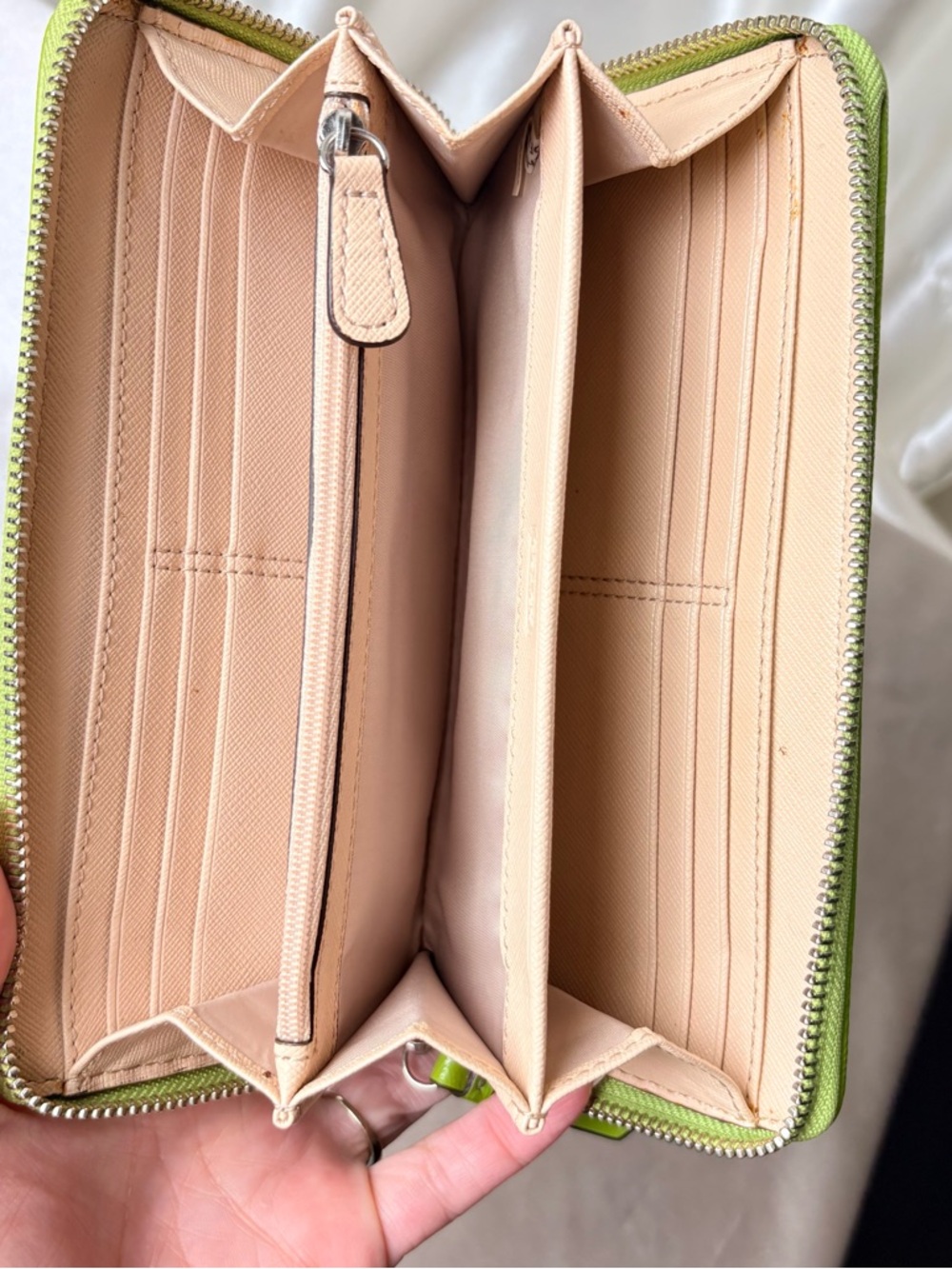Coach Zip Around Accordion Wallet - Picture 4 of 8